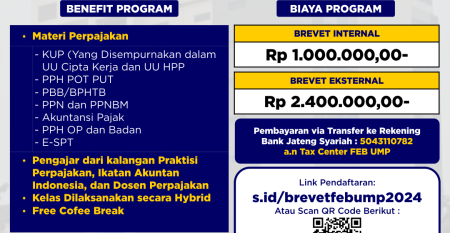 Brevet Pajak Terapan A&B Tax Center FEB UMP